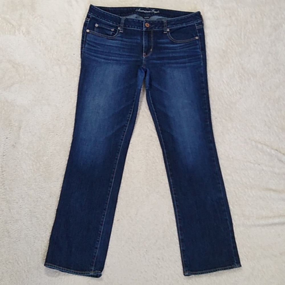 American Eagle Jeans size 14 Stretch Straight